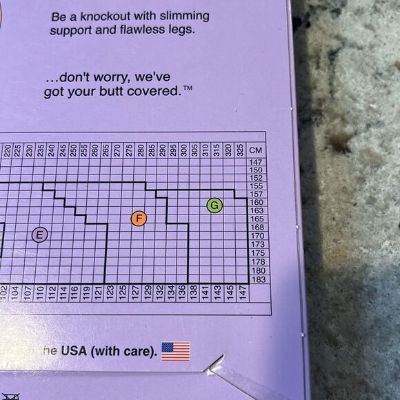 SPANX All the Way Tummy to Toes Full Length Hose Black Medium Control size G - Picture 6 of 6